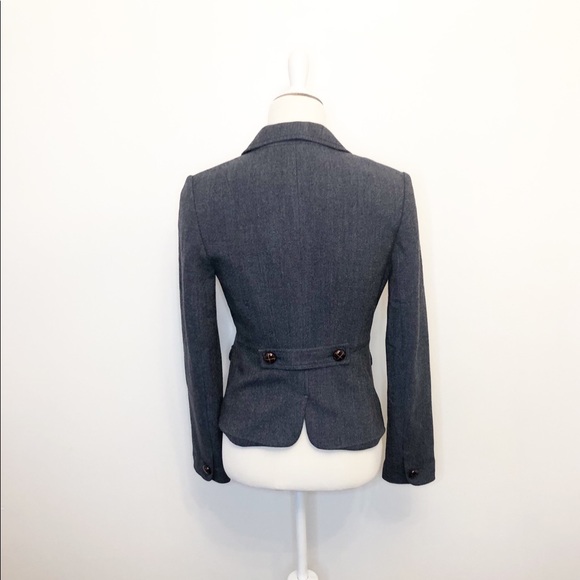 Banan Republic Wool Blue Gray  Blazer - Picture 2 of 4